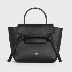 SOLD Celine PICO BELT BAG IN GRAINED CALFSKIN
BLACK